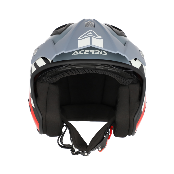 Casca Jet Acerbis Aria Sport Gri/Rosu XXL-5