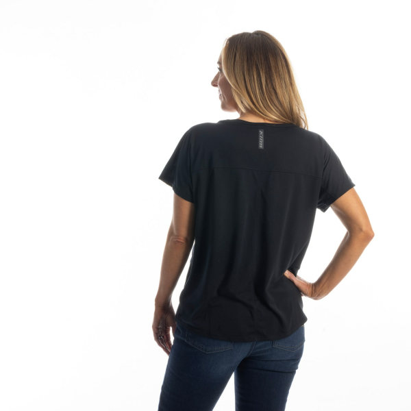 Tricou Dama Klim Ouzel Falls Black-6