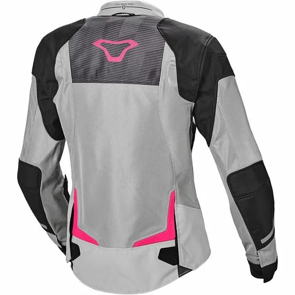 Geaca de vara textil dama Macna Orcano M Maro/Negru/Rosu, 4, nordicamoto.ro