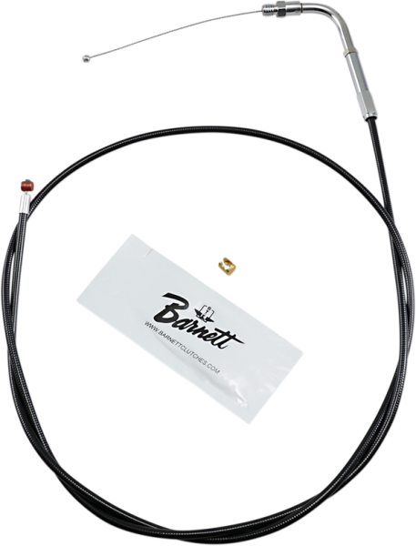 Black Vinyl Throttle/idle Cable Black +152 mm (6''), 1, nordicamoto.ro