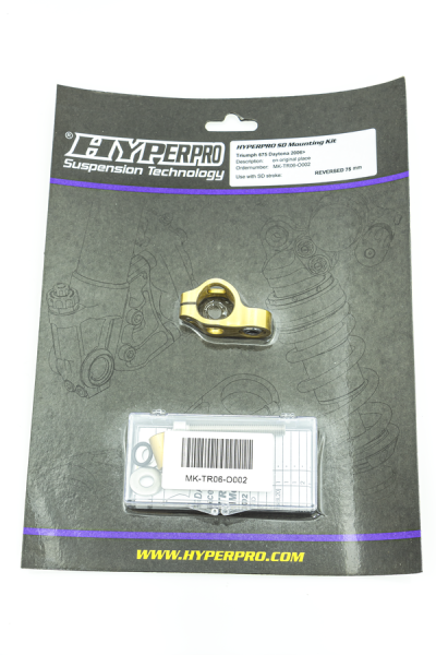 Steering Damper Mounting Kit Gold, 2, nordicamoto.ro