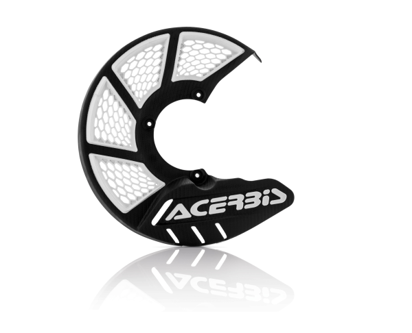 Protectie Disc Fata Acerbis X-Brake 2.0 Universala Portocaliu/Alb, 3, nordicamoto.ro