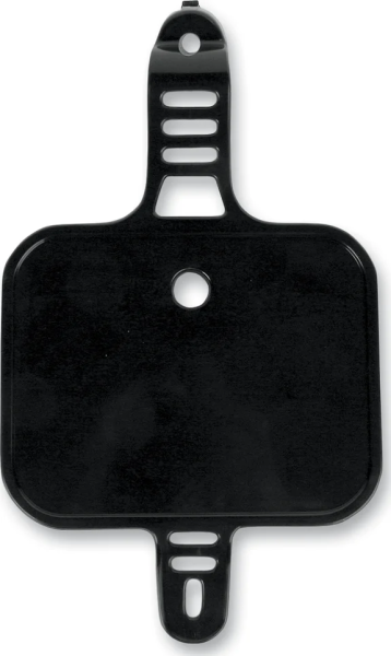 Replacement Front Number Plate Black, 1, nordicamoto.ro