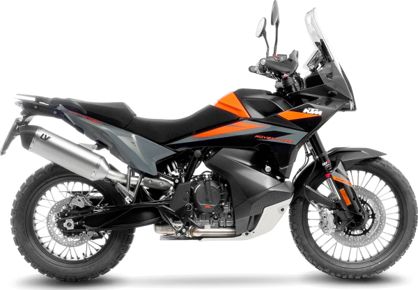 Tobă de eșapament LeoVince LV-14 Titanium Slip-On pentru CFMOTO 800MT, 5, nordicamoto.ro