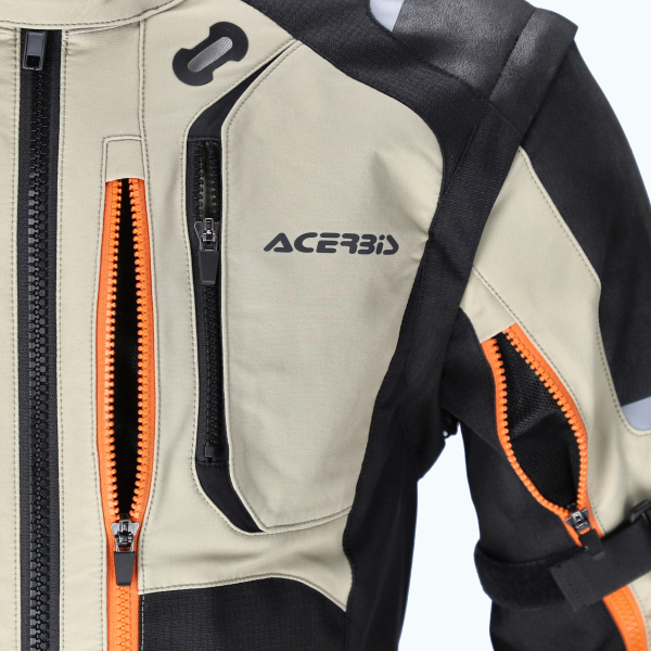 Geaca Acerbis Rally Pro Bej/Negru XXXL-8