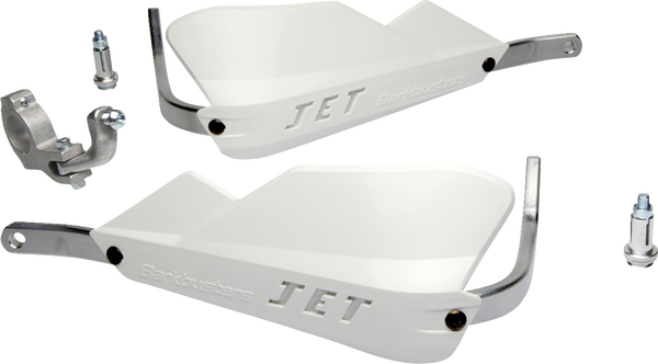 Jet Handguards For Tapered Handlebar White, 1, nordicamoto.ro