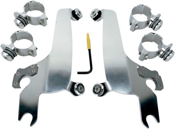 No-tool Trigger-lock Mount Kit For Sportshield Silver, 1, nordicamoto.ro