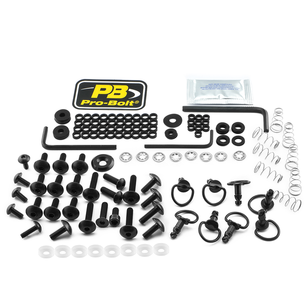 Fairing Bolt Kit For Yamaha Black, 1, nordicamoto.ro