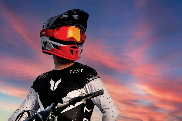 Tricou Enduro Thor Sportmode Strike Black-2