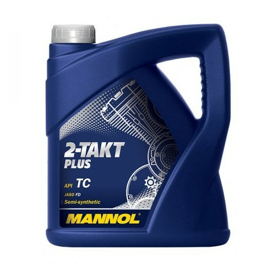 Ulei 2T  Mannol Plus 4L Semi-Synthetic