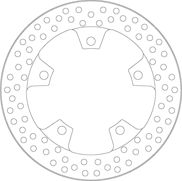 Halo Series Fixed Rotor Silver -0