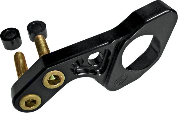 Ignition Switch Relocation Bracket Black, Gold, 1, nordicamoto.ro