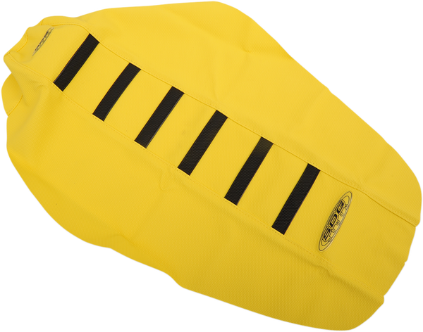 6-rib Gripper Seat Cover Yellow, 1, nordicamoto.ro