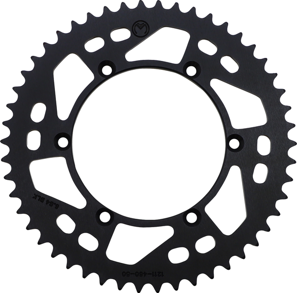 MOOSE RACING Rear Aluminum Sprocket Black, 4, nordicamoto.ro
