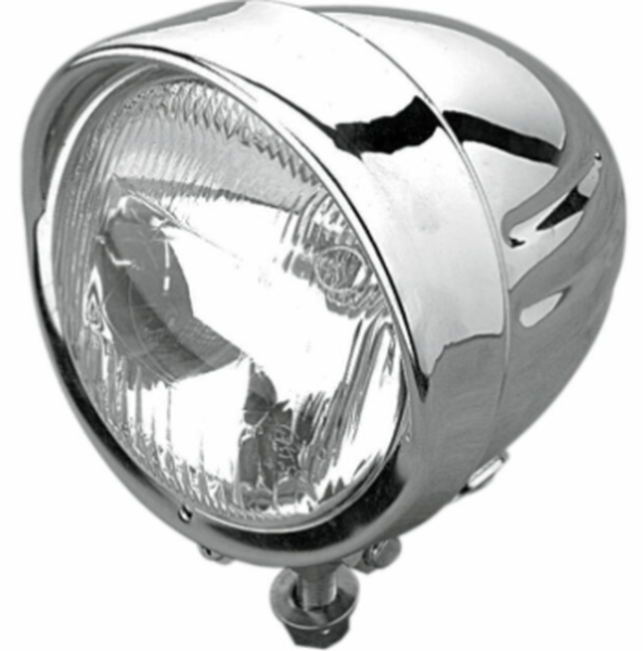 11,5 Cm (4-1/2(r)) Spotlight With Visor Chrome, 1, nordicamoto.ro