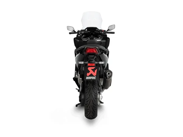 Slip-on Line Muffler Scooter Black -1