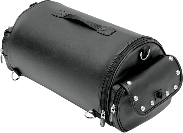 Studded Roll Bag Black, 1, nordicamoto.ro