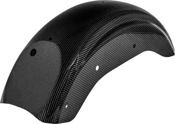 Carbon Fiber Rear Fender For M8 Softails Black, Carbon Fiber, Gloss, 2, nordicamoto.ro