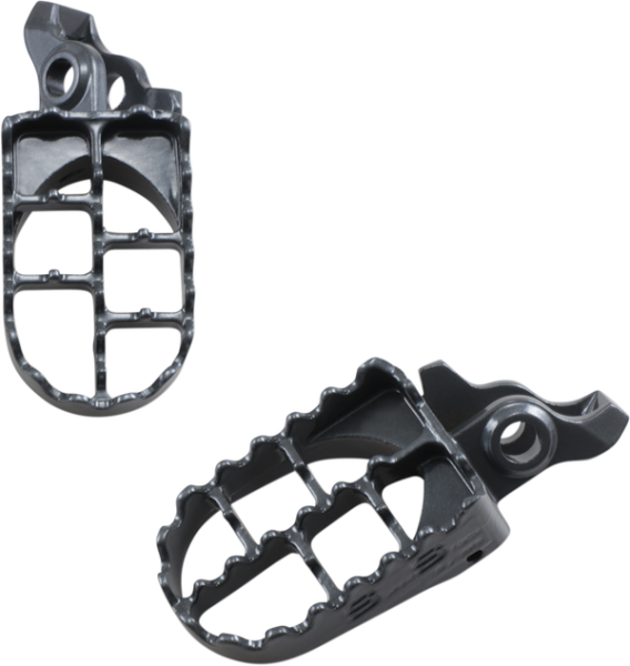 Super-stock Footpegs Gray Wide, 2, nordicamoto.ro