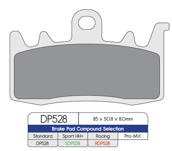 Standard Sintered Metal Brake Pads
