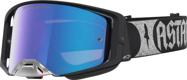 Ochelari Alpinestars Supertech Atrox Negru/Argintiu/Lentila Colorata, 1, nordicamoto.ro