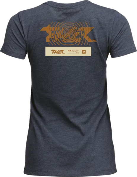 Womens Mind Control T-shirt Blue -1