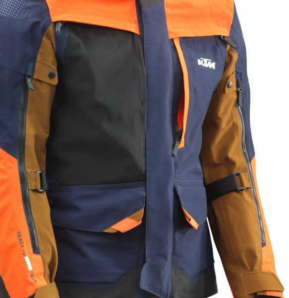 Geaca KTM Vast GORE-TEX Albastru/Negru/Portocaliu-1