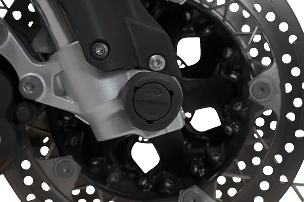 Front Axle Slider Set Black-1