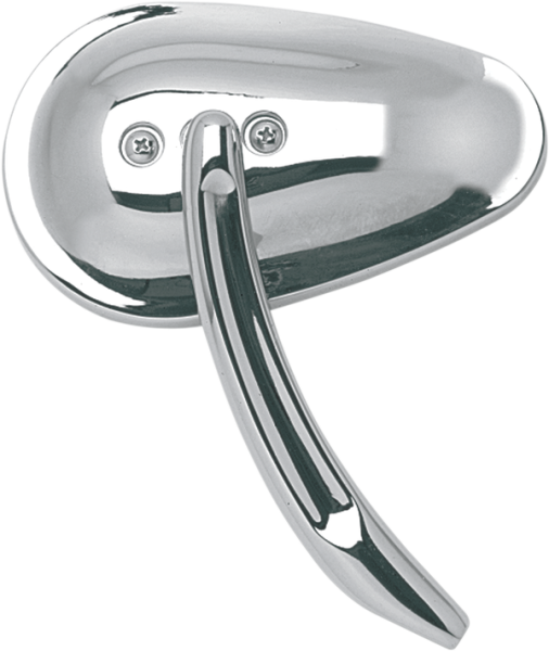 Billet Teardrop Mirror Chrome, 1, nordicamoto.ro