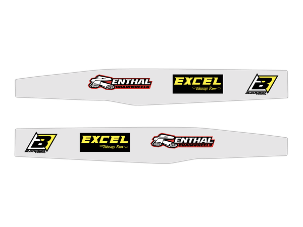 Swingarm Stickers Multi, 1, nordicamoto.ro
