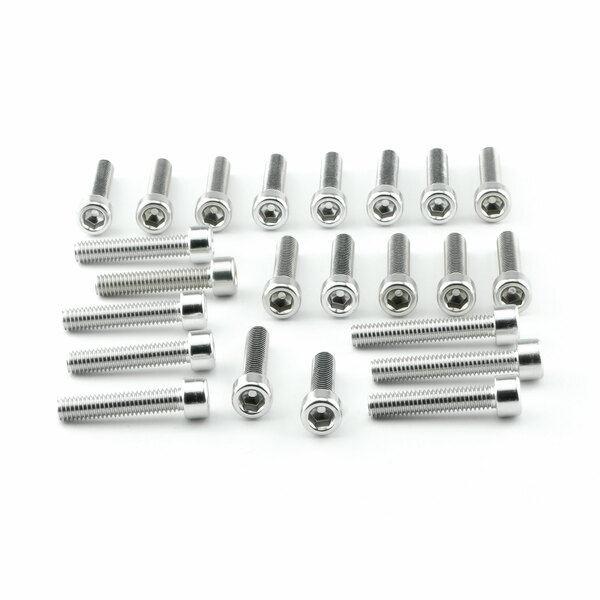 Set de șuruburi argintiu, 1, nordicamoto.ro