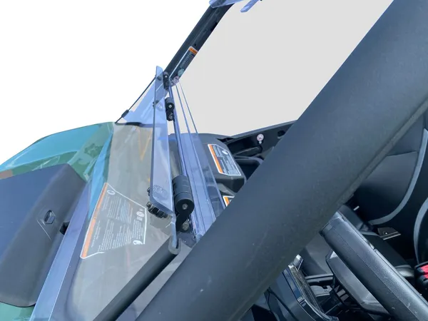 Deluxe Full Folding Windshield Clear -1
