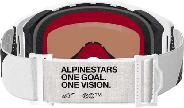 Ochelari Alpinestars Supertech Corp Abs Vision White/Gray-0