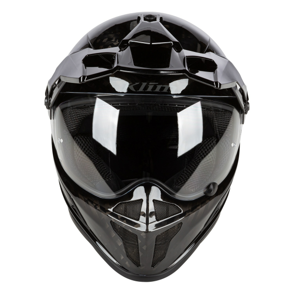 Cască Klim Krios Karbon Adventure ECE/DOT Gloss White-10