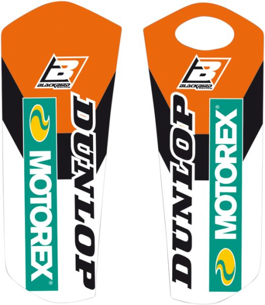Dream 4 Forkgurd Graphics Black, Green, Orange, White, 2, nordicamoto.ro
