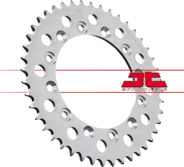 JT SPROCKETS Steel Rear Sprocket Natural -1