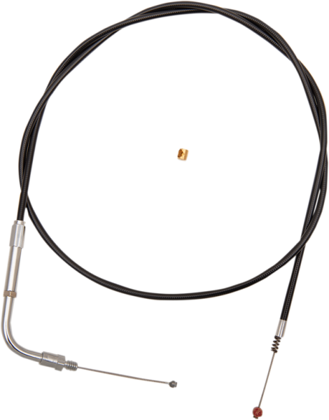 Black Vinyl Throttle/idle Cable Black +152 mm (6''), 1, nordicamoto.ro