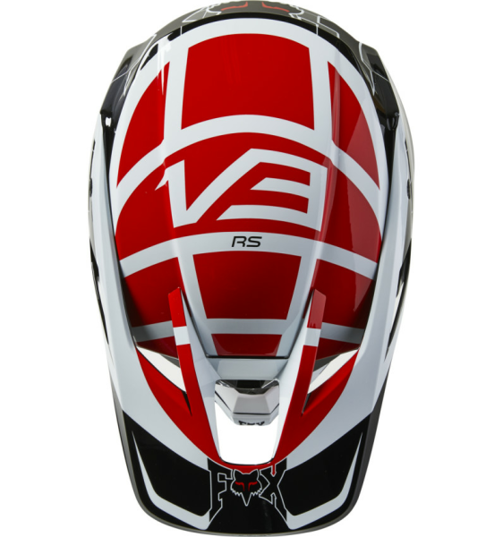 Casca Fox V3 RS Celz Ece Red/Black/ White-0