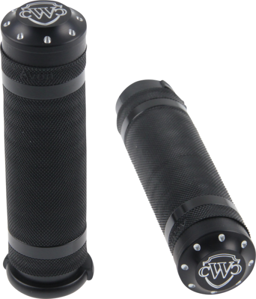 Hand Grips Black, Powder-coated, 1, nordicamoto.ro