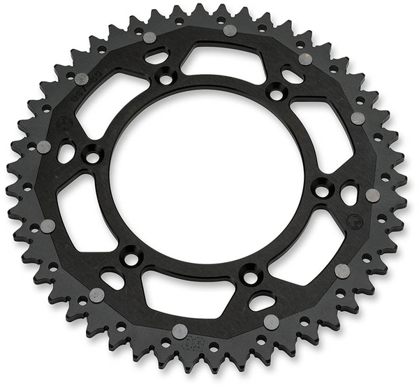 MOOSE RACING Pinion spate dublu, negru, anodizat, 2, nordicamoto.ro