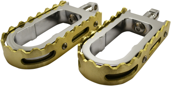 Bmx Footpegs Brass, 2, nordicamoto.ro