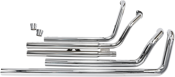 Speedster Long Exhaust System Chrome, 2, nordicamoto.ro