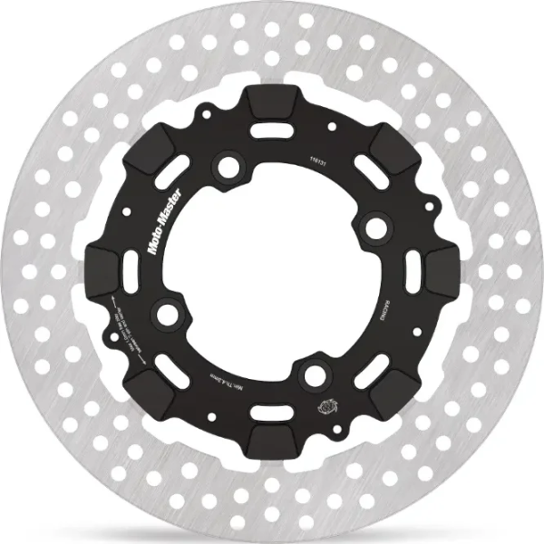 Halo Series T-floater Brake Rotor Black, Stainless Steel, 1, nordicamoto.ro
