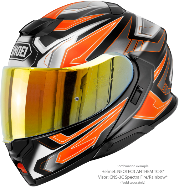 Casca Flip-up SHOEI NEOTEC3 ANTHEM TC-8 Negru/Portocaliu/Alb XXL-4