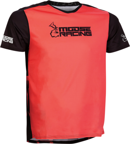 Tricou MTB Moose Racing Red-0