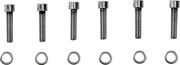 Bolt Kit,trans Top 06dyna Silver, 1, nordicamoto.ro