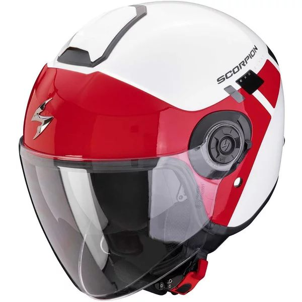 Casca open face/jet SCORPION EXO CITY II MALL M Rosu/Alb, 4, nordicamoto.ro