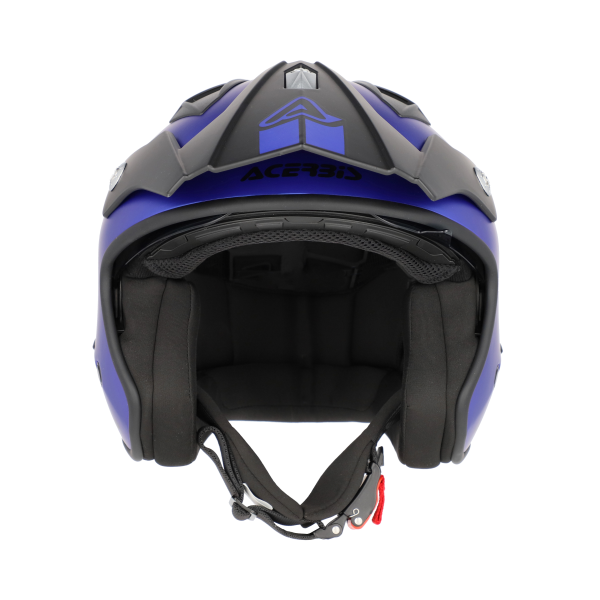 Casca Jet Acerbis Aria Metallic Albastru XXL-6