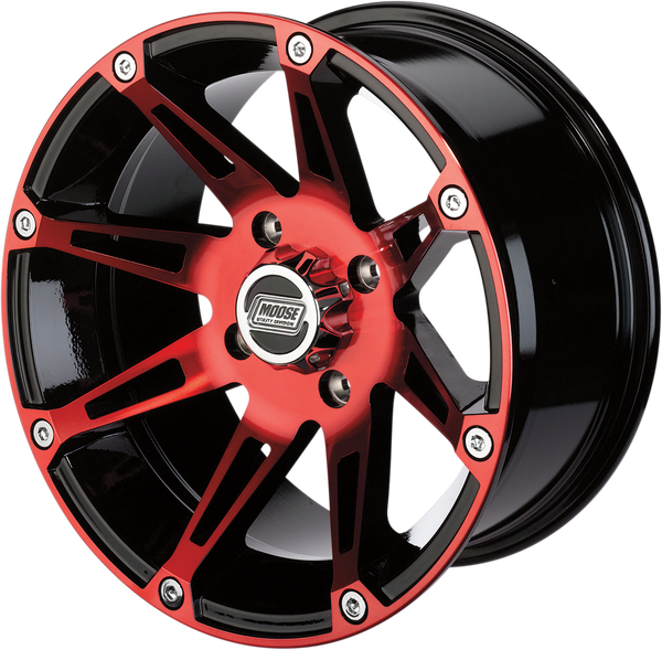 387x Wheel Black, Red 14 x 7, 1, nordicamoto.ro