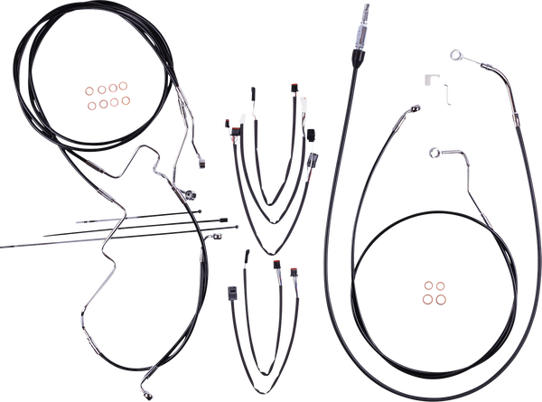 Xr Handlebar Installation Kit Black, 2, nordicamoto.ro